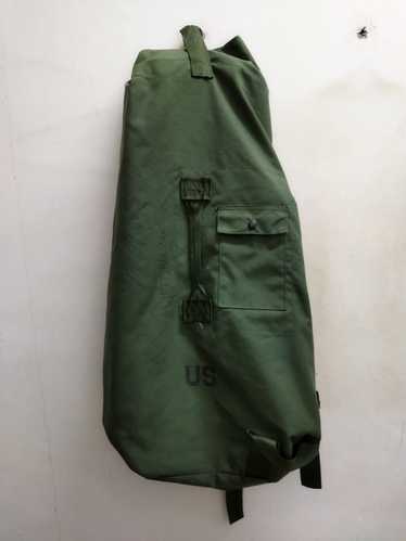 US ARMY, Bags, Us Army Vietnam War Era Barrack Laundry Duffel Bag Olive  Drab Stenciling Vintage