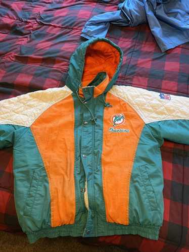Vintage 90s Miami Dolphins NFL ProLine Starter Jacket - ShopperBoard