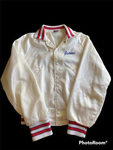 Vintage Vintage Aristo Jac Satin Varsity Jacket - image 1