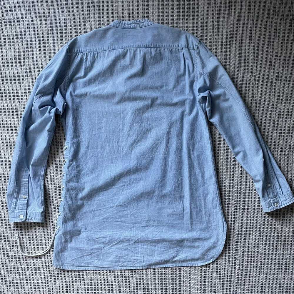 Nonnative AW15 Pilgrim Pullover shirt in sky blue… - image 5