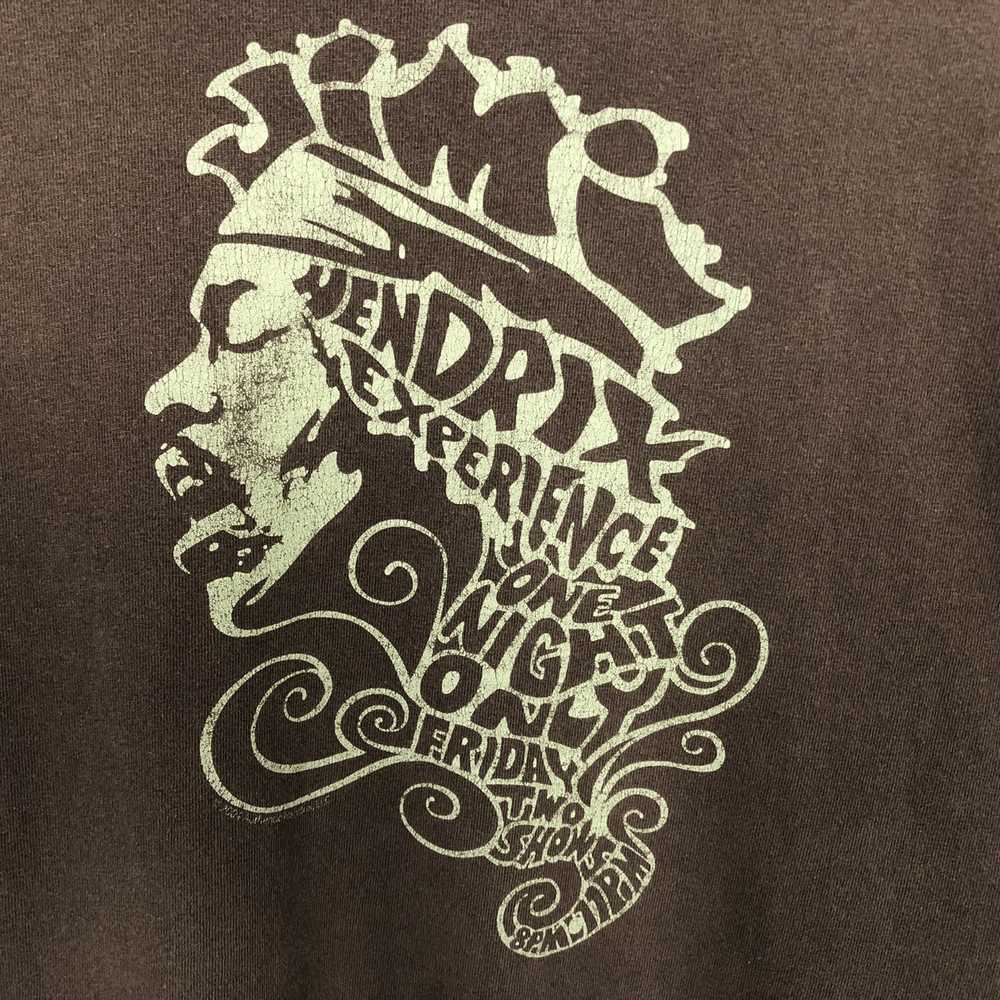 Jimi Hendrix × Rock T Shirt × Vintage Vintage Jim… - image 2