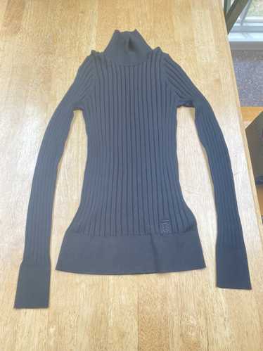 Burberry Burberry Cashmere Turtleneck Ribbed Sweat