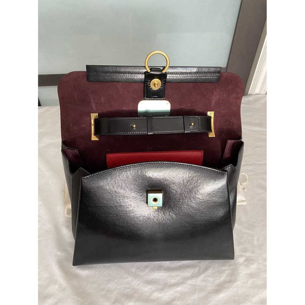 Valentino Garavani VLogo leather satchel - image 7
