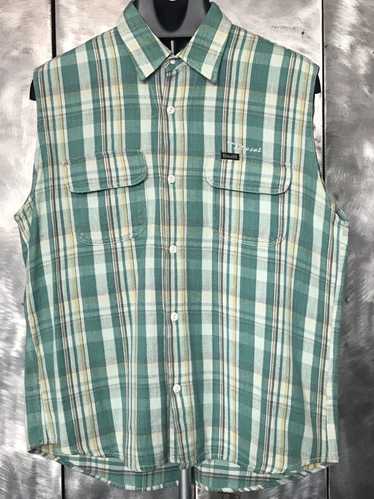 Diesel Diesel Vintage Sleeveless Button Down Shirt