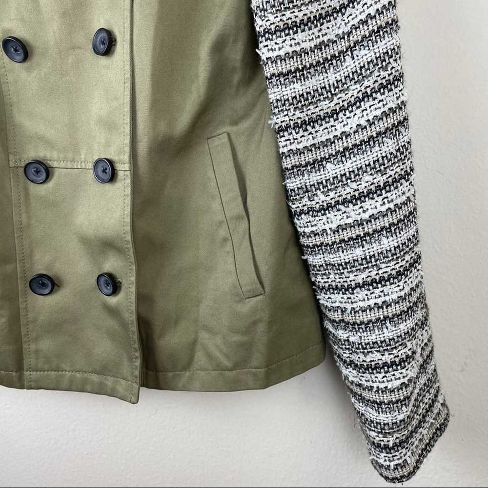 Madewell Madewell Olive & Tweed Cross-Weave Milit… - image 7