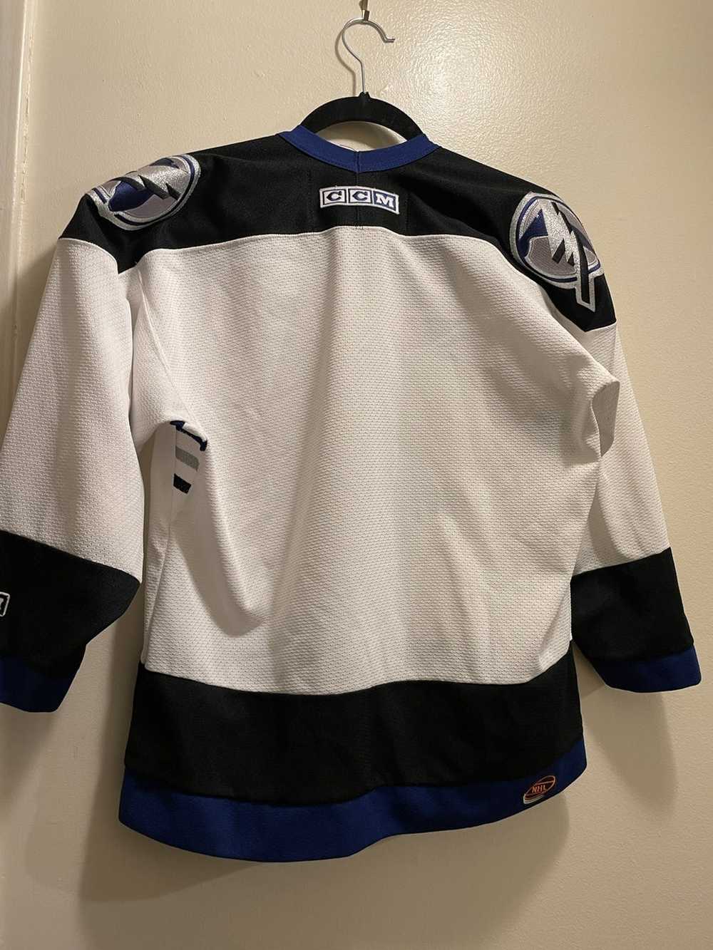 1999 Tampa Bay Lightning 3rd Alternate Storm Jersey - Vinny Lecavalier  rookie number 1999 ASG Patched - Customized by First Line Jerseys 🔥⚡ :  r/hockeyjerseys