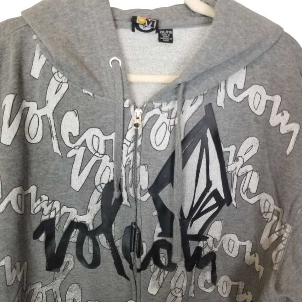 Volcom Volcom XXL Spell Out Long Sleeves Full Zip… - image 2