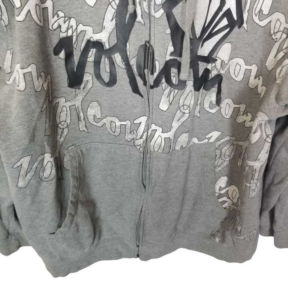 Volcom Volcom XXL Spell Out Long Sleeves Full Zip… - image 3