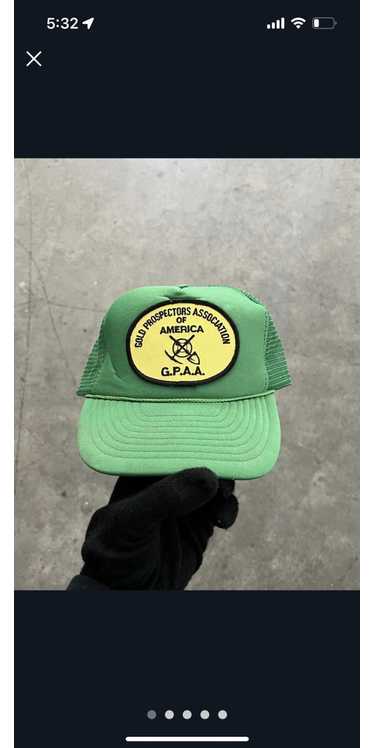 Vintage Kelly Green “Gold Prospectors” Trucker Hat