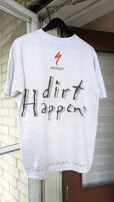 Vintage Specialized Dirt Happens Cycling Vintage T