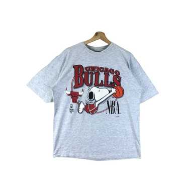 Vintage Snoopy Sport Polo Parody Single Strich T Shirt L