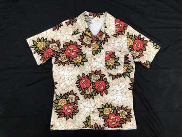 Hawaiian Shirt × Jc Penny × Vintage 60s 70s Townc… - image 1