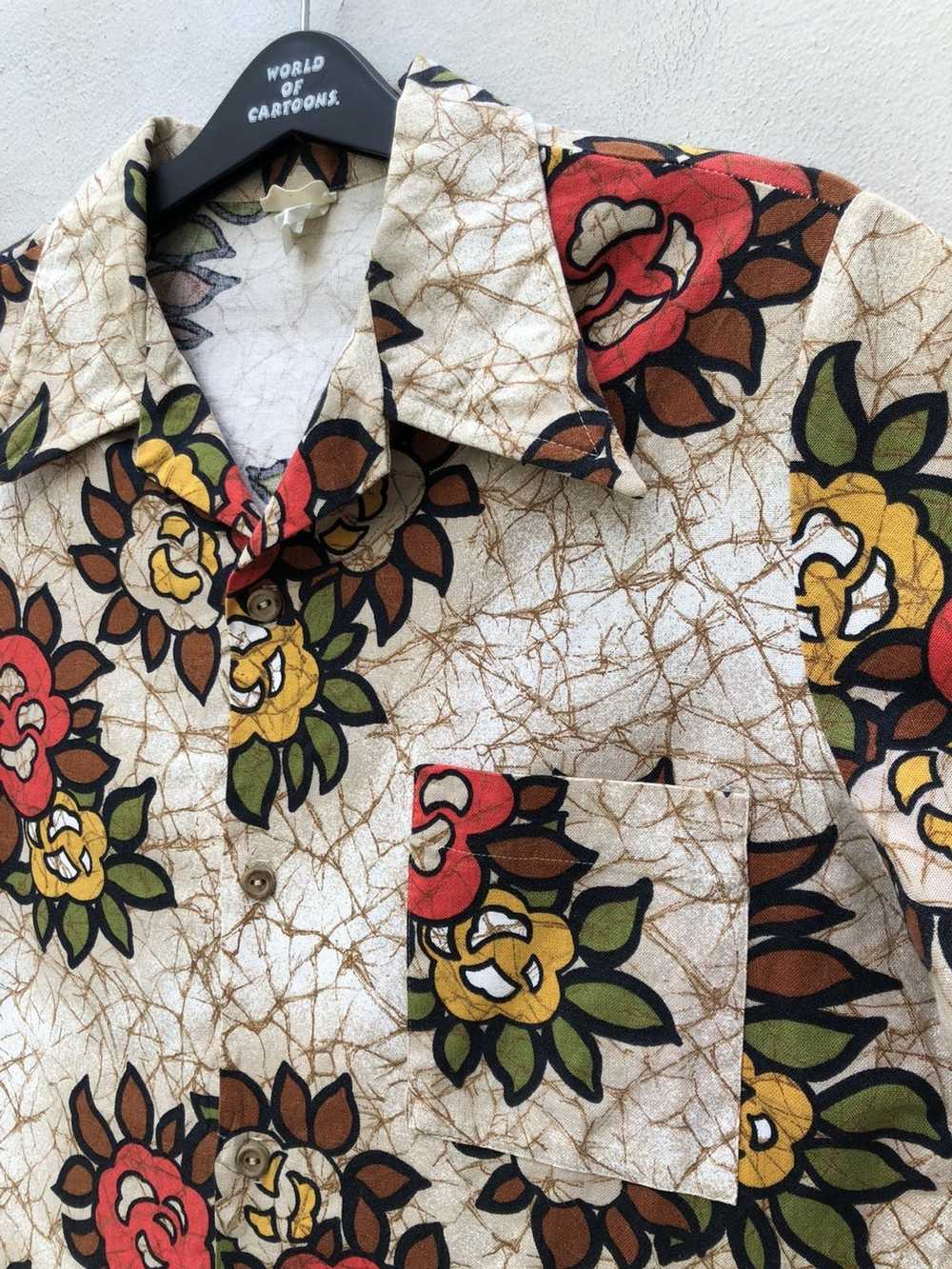 Hawaiian Shirt × Jc Penny × Vintage 60s 70s Townc… - image 6