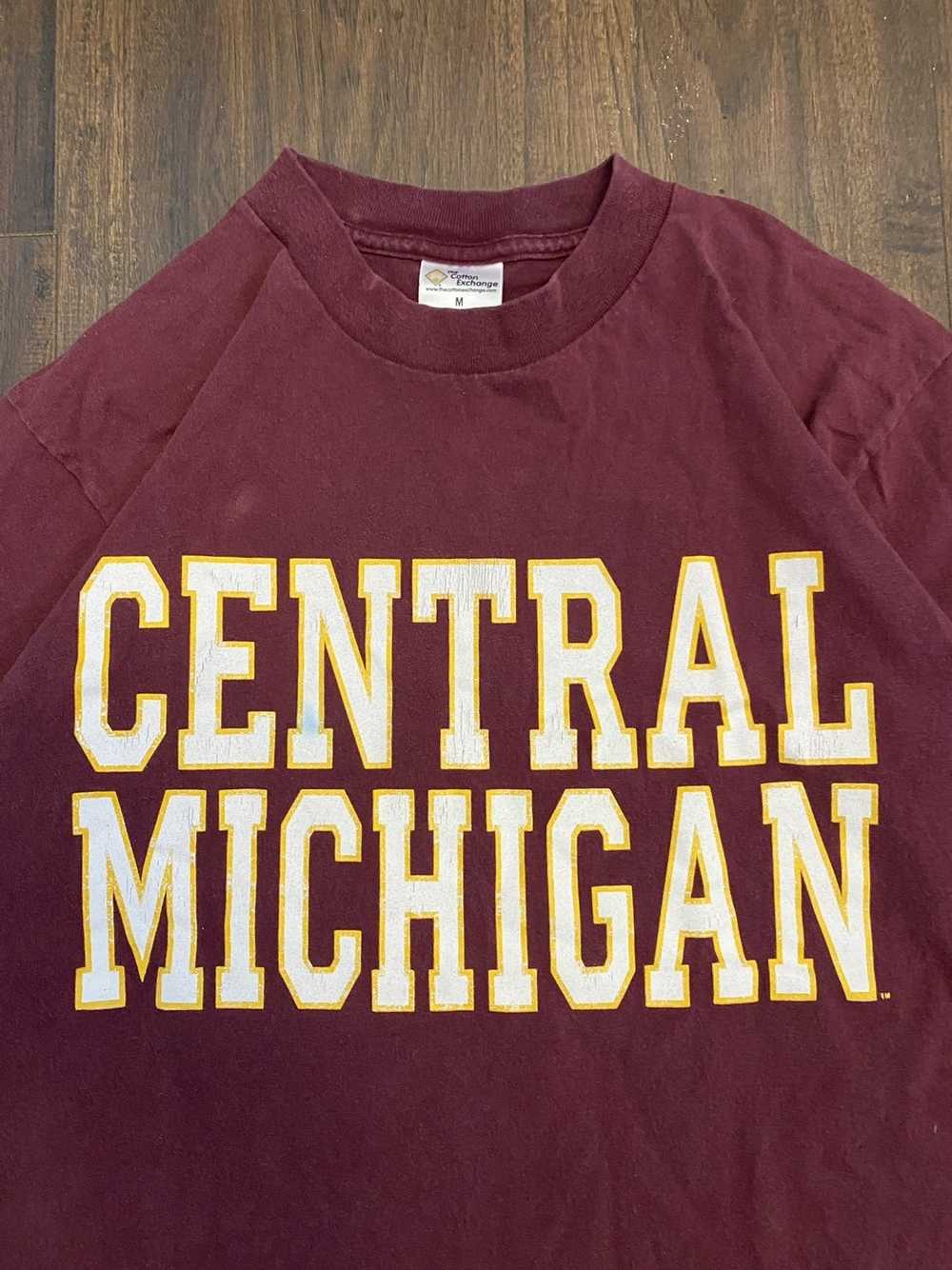 Vintage Vintage 1990s Central Michigan Spellout S… - image 3