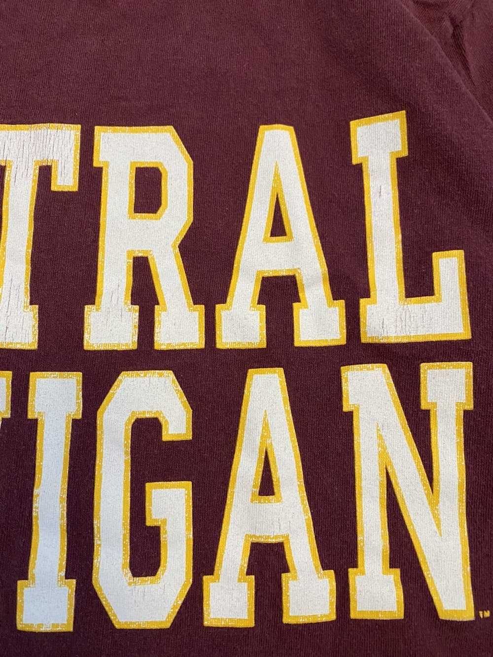 Vintage Vintage 1990s Central Michigan Spellout S… - image 5