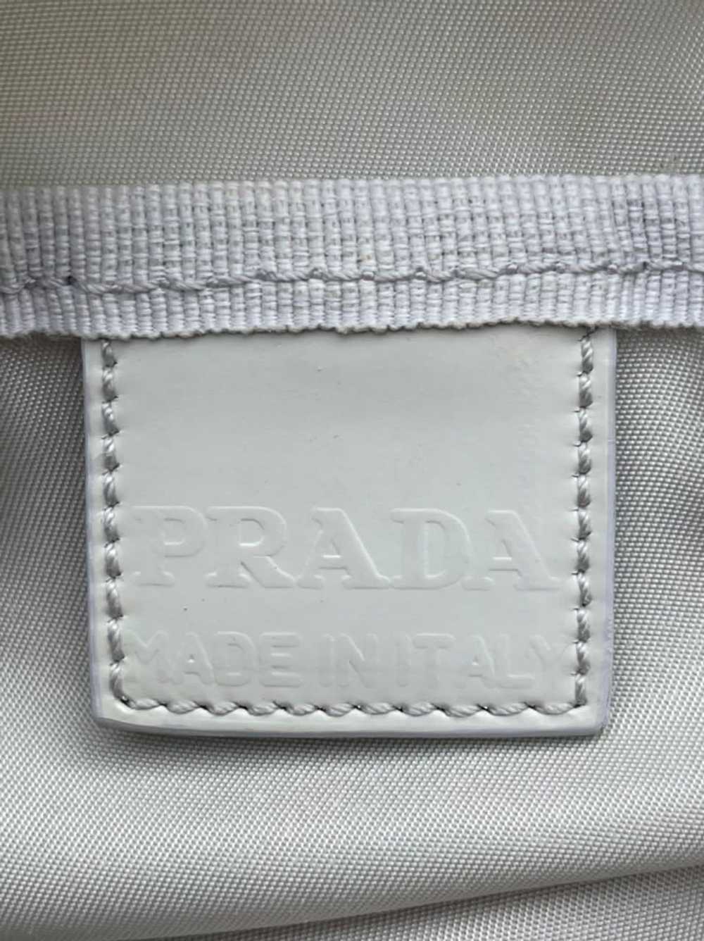 Prada × Vintage Prada Nylon Pouch Makeup Bag - image 8