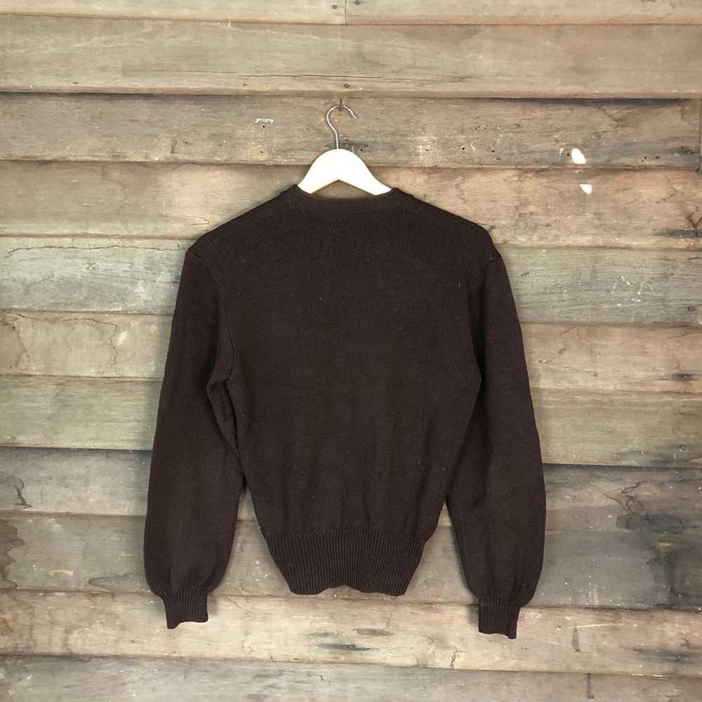 Coloured Cable Knit Sweater × Japanese Brand × Pa… - image 6