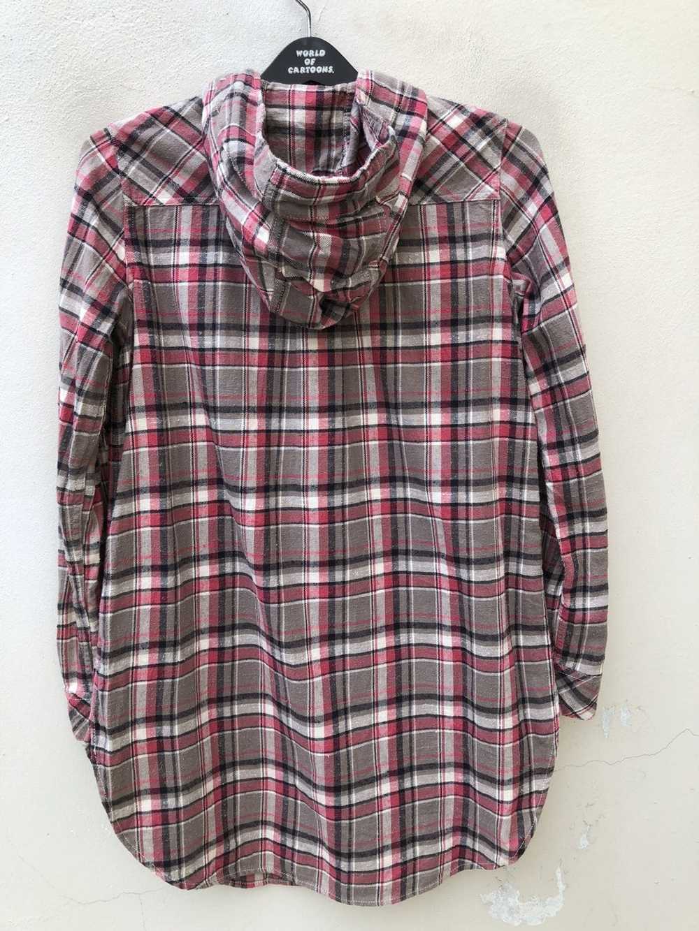 Hysteric Glamour Hysteric Glamour Plaid Hoodie Tu… - image 10