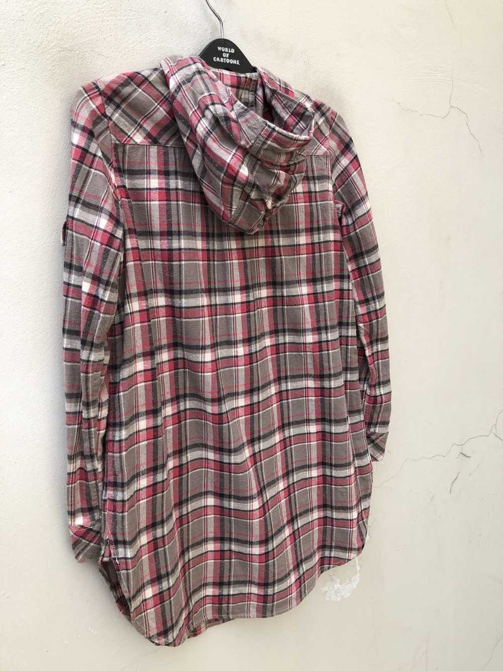 Hysteric Glamour Hysteric Glamour Plaid Hoodie Tu… - image 11