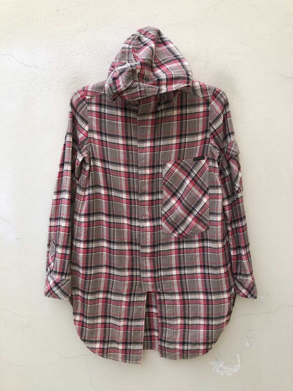 Hysteric Glamour Hysteric Glamour Plaid Hoodie Tu… - image 3