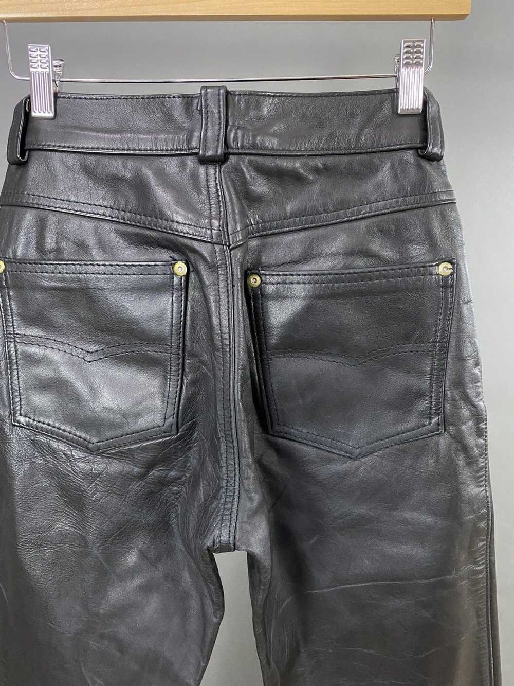 Schott SCHOTT NYC Black Genuine Leather Pants Siz… - image 6