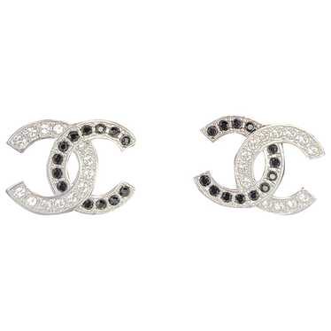 Chanel Cc crystal earrings - image 1