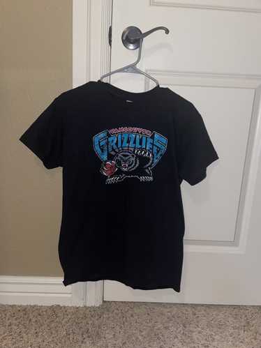 Vintage Vancouver Grizzlies T-Shirt Adult M NBA Hooded Single Stitch 90s  Sports