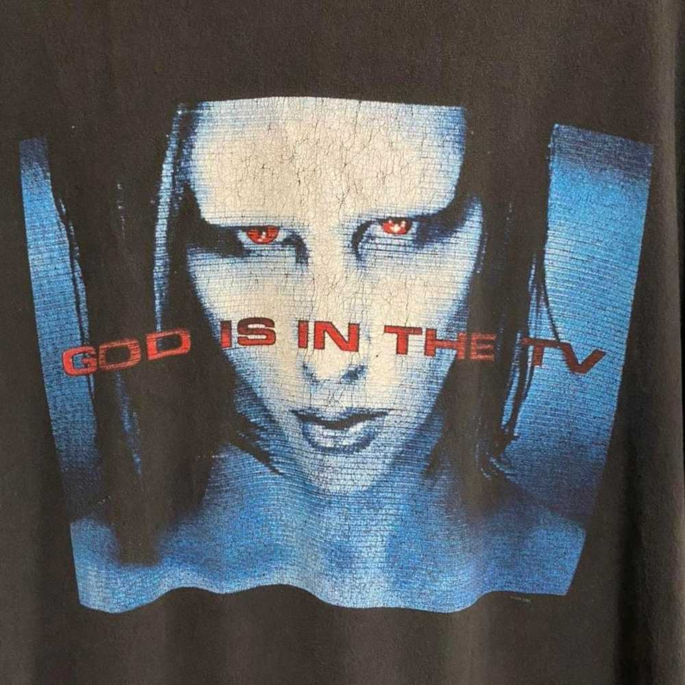 Band Tees × Rock T Shirt × Vintage Marilyn Manson… - image 3