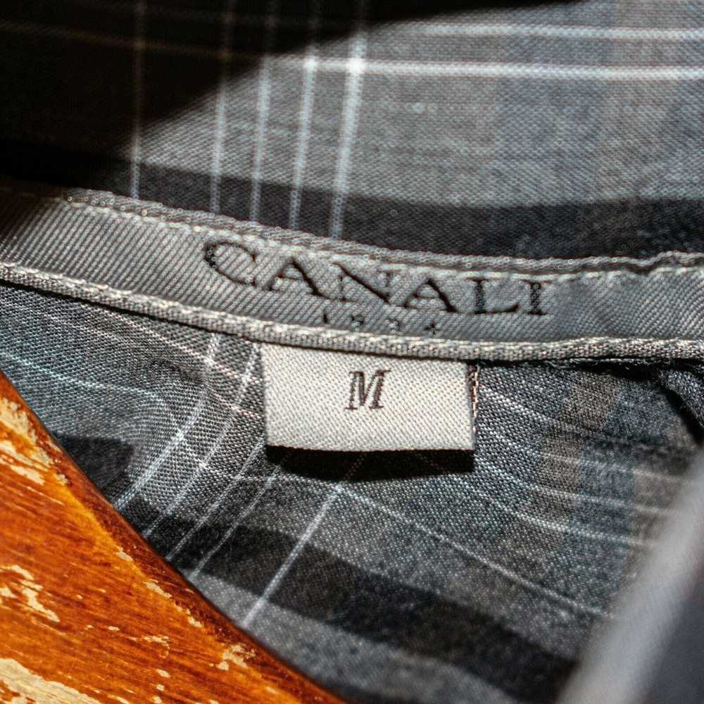 Canali 1934 Collection Men's Button up Shirt Gray… - image 4