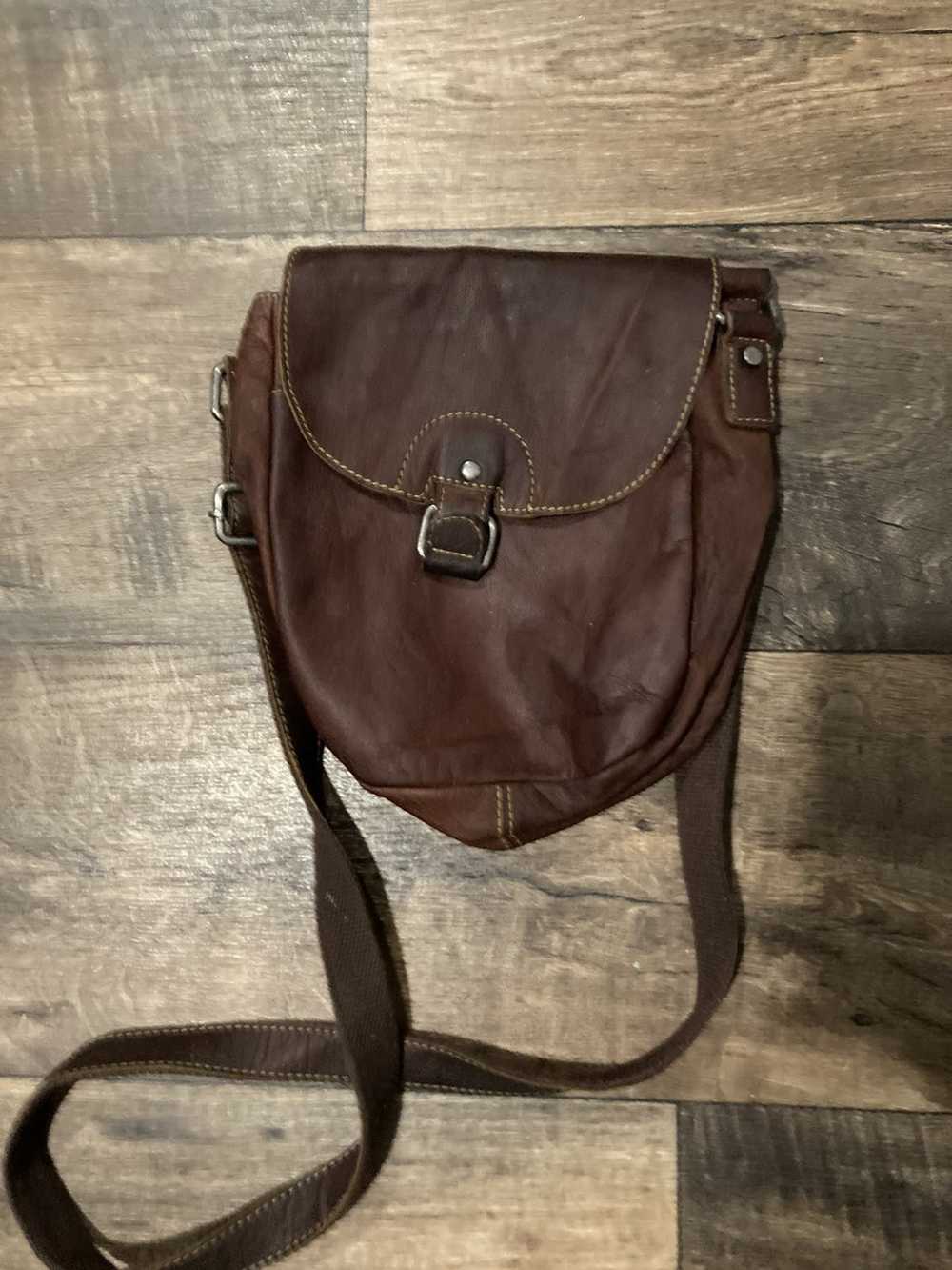 Leather × Vintage Vintage Leather Bag - image 2