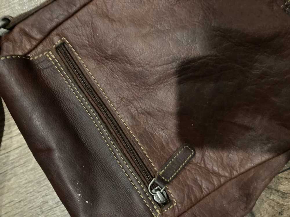 Leather × Vintage Vintage Leather Bag - image 4