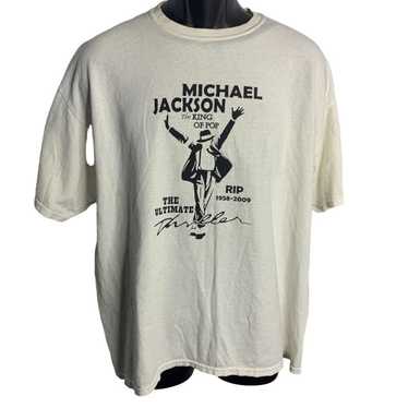 Michael Jackson Tshirt SS Medium Black 38" x 27"