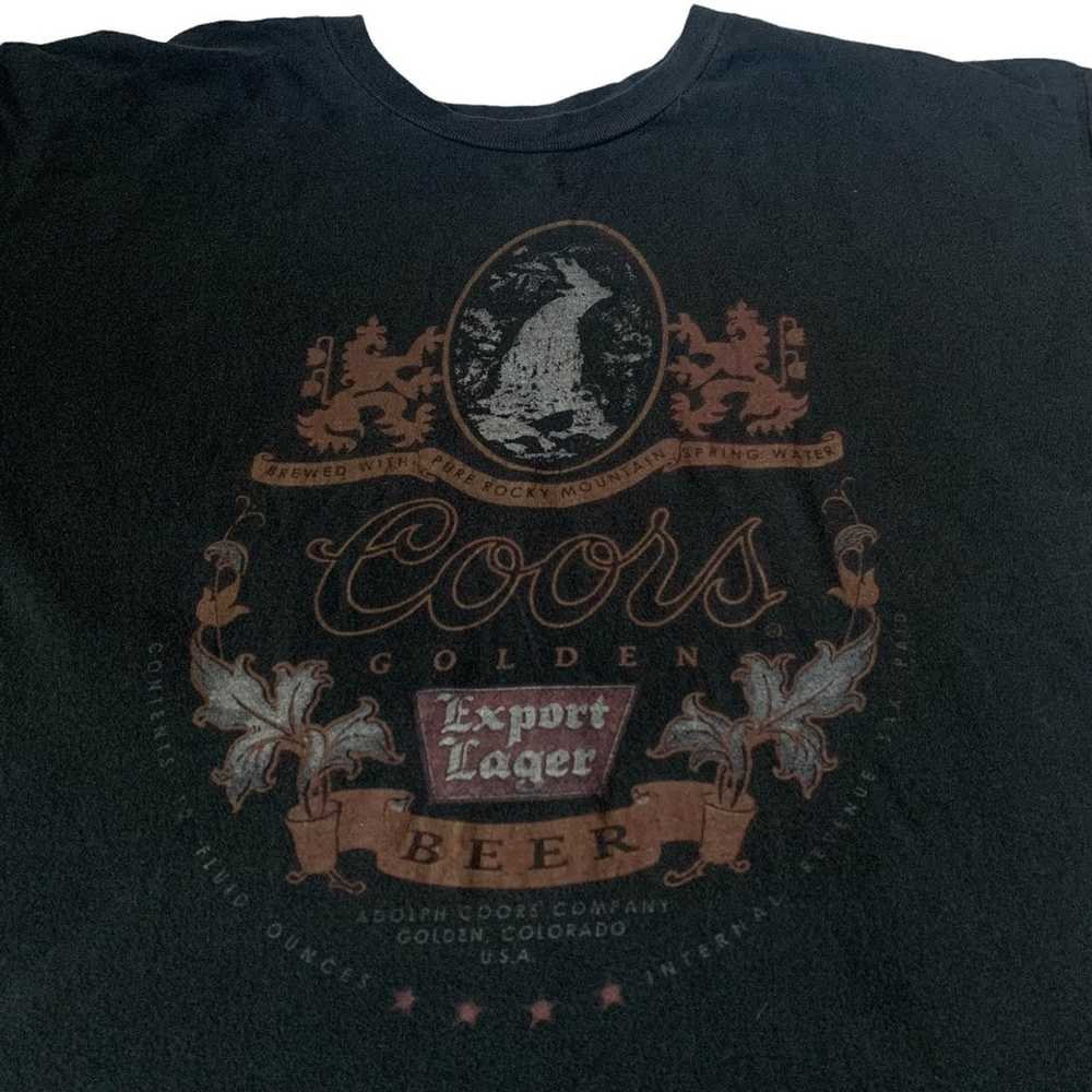 Band Tees × Streetwear × Vintage Vintage Coors Be… - image 2