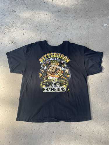 Vintage Pittsburg Penguins Championship Tee