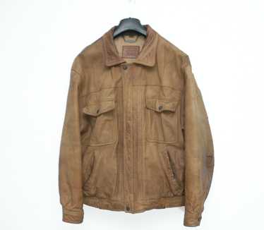 80's leather jacket levi's - Gem