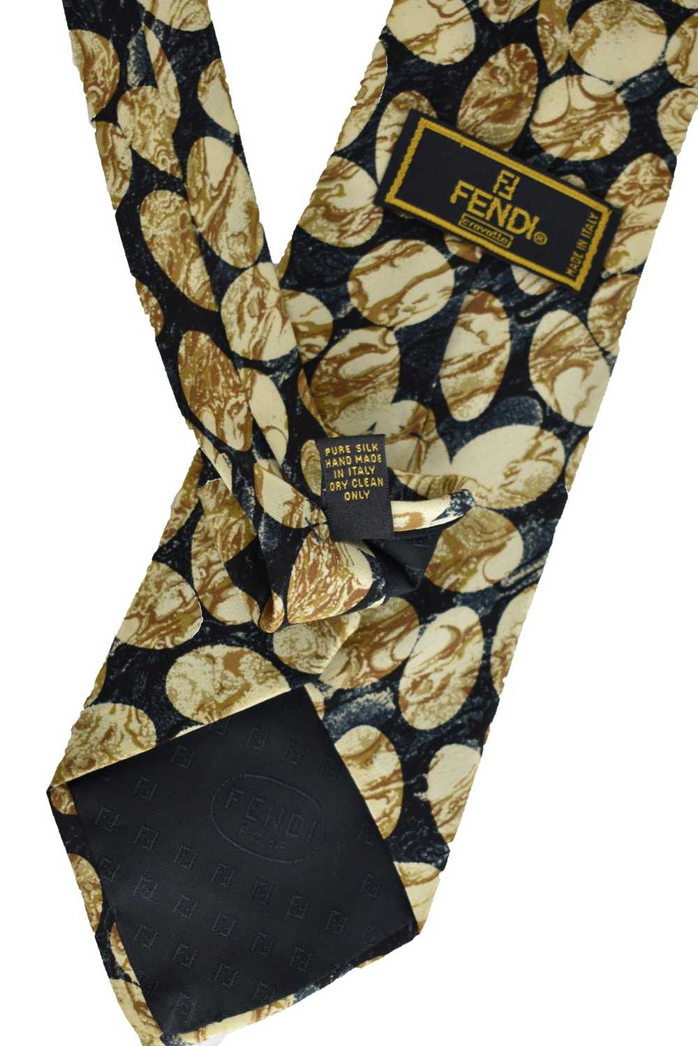 Fendi Fendi Cravatte Pure Silk Tie Hand Made in I… - image 2