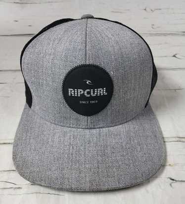 Rip Curl Grey Adjustable Mesh Snapback Baseball C… - image 1