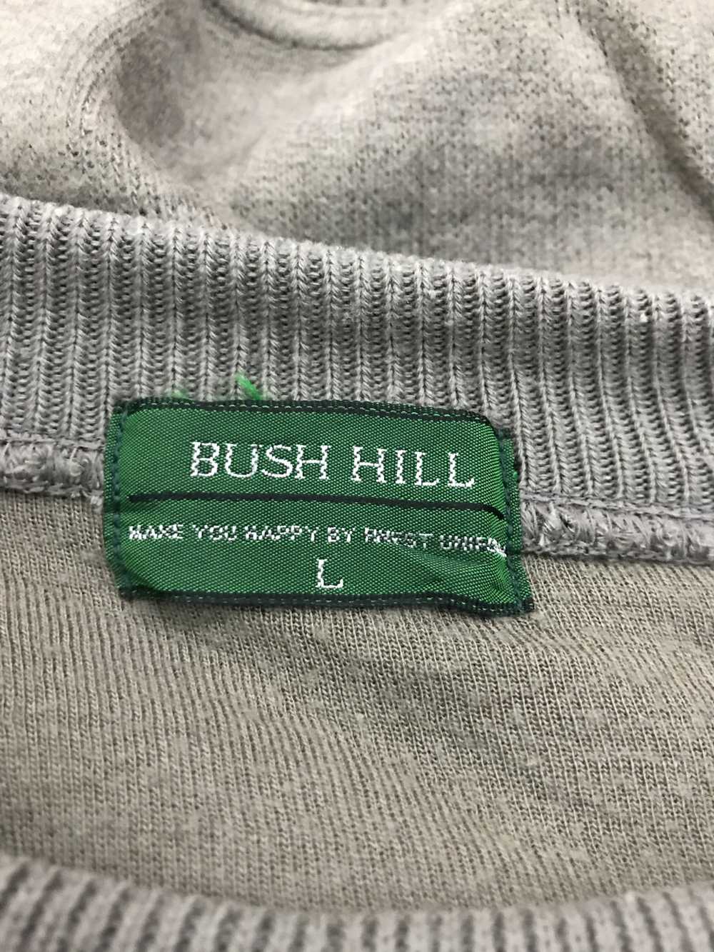Designer × Vintage Bush Hill Faded Grey Sweatshir… - image 6