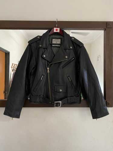 Leather Jacket × Vintage Vintage Time&Tide Rider J