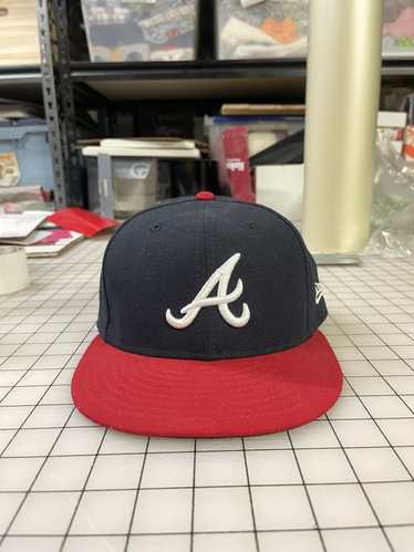 New Era Atlanta Braves World Champions 59Fifty Fitted Cap in Navy/Red —  MAJOR