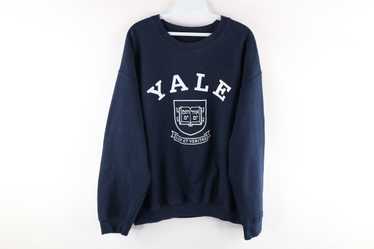 Vintage Yale University Sweatshirt Men Medium Crew Neck Sweater 90s Y2K  Spell Ou