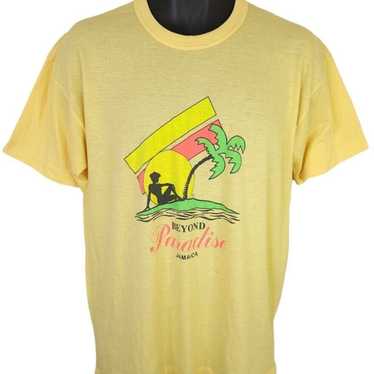 Vintage Jamaica Beyond Paradise T Shirt Vintage 80