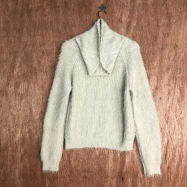Coloured Cable Knit Sweater × Homespun Knitwear T… - image 1