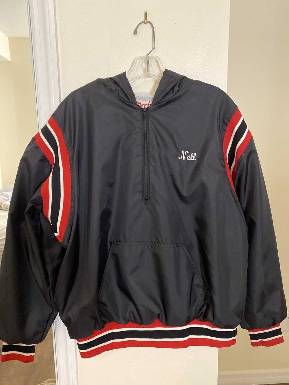 Made In Usa × Vintage Varsity quarter zip jacket - image 1
