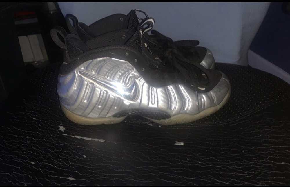 Nike Air Foamposite Pro Silver Surfer 2017 - image 4