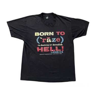 Vintage 1990’s Born To Raise Hell T-shirt - image 1