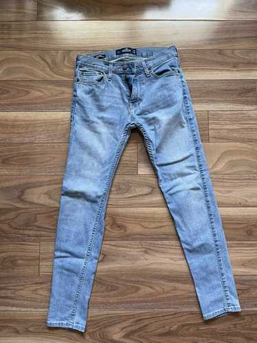 Hollister Mens Super Skinny Advanced Stretch Jeans 31 x 32 Distressed