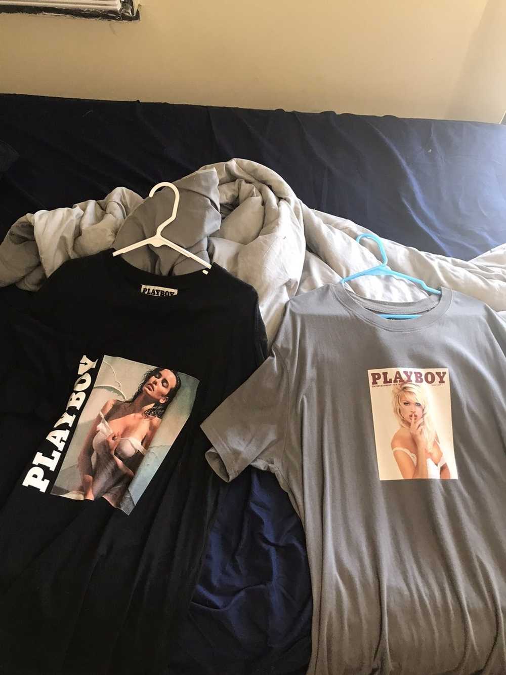 Pacsun × Playboy *BUNDLE* 2 Playboy graphic tees (Gre… Gem