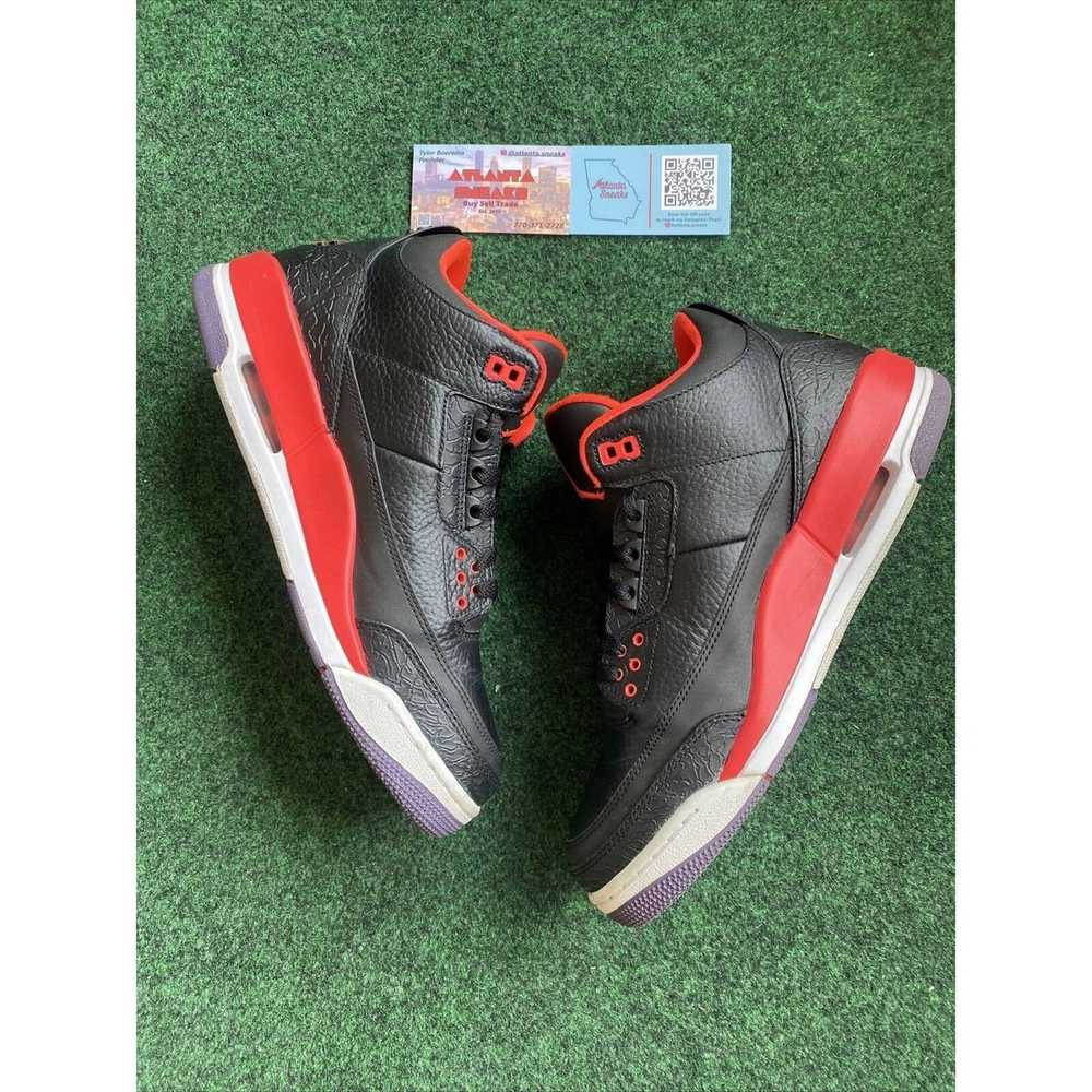 Jordan Brand Size 9.5 - Jordan 3 Retro Crimson 20… - image 2