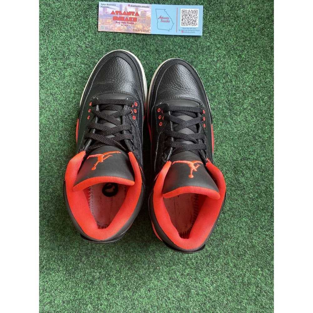 Jordan Brand Size 9.5 - Jordan 3 Retro Crimson 20… - image 4